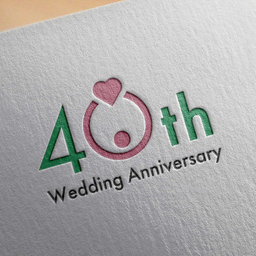 40th wedding anniversary事例2